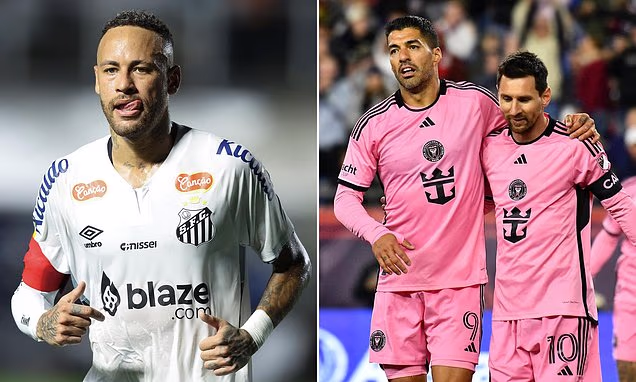 Inter Miami plot move to reunite Neymar, Messi and Suarez in MLS