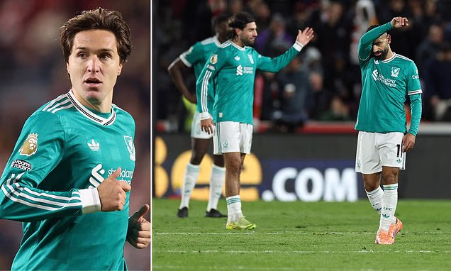 Chiesa reveals Liverpool’s silent dressing room after Brentford defeat