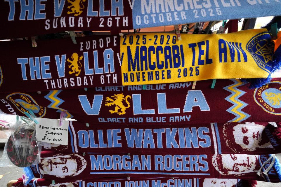 Petition calls for Aston Villa to cancel Maccabi Tel Aviv match