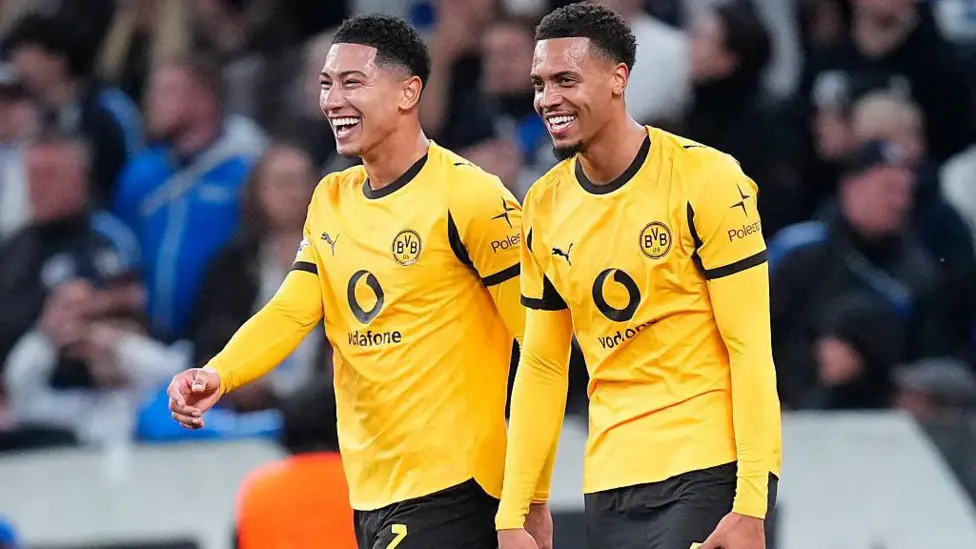 Copenhagen 2:4 Dortmund: Bellingham shines with assist