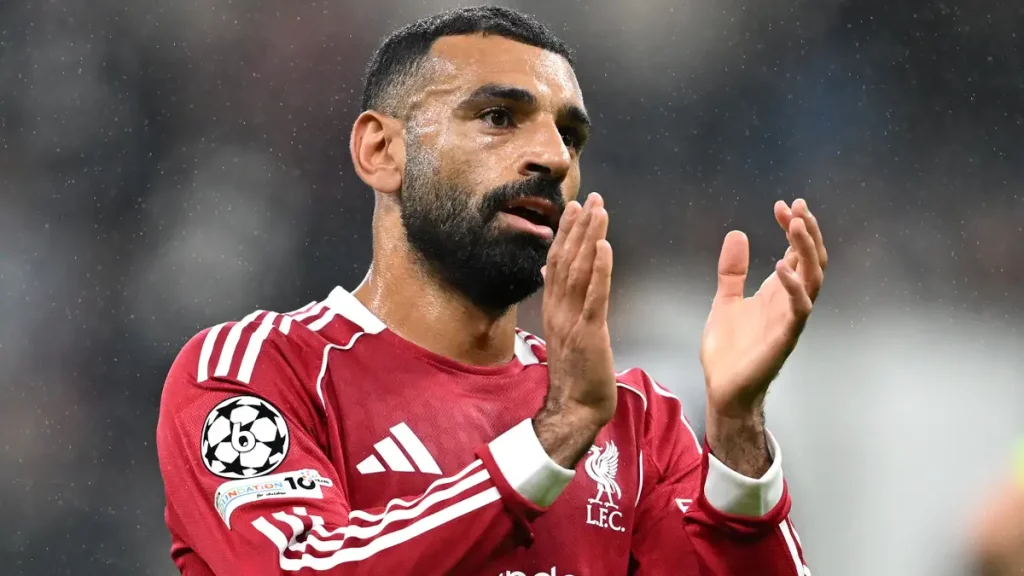 Mohamed Salah removes Liverpool from social media bios after backlash over Frankfurt appearance