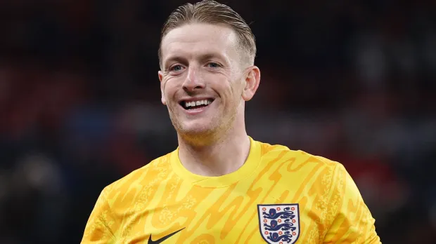 Jordan Pickford ranked fifth among England’s greatest goalkeepers by Cascarino