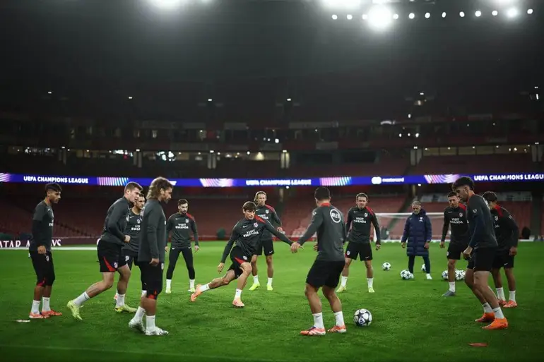 Atletico complain to Arsenal over hot water issue at the Emirates