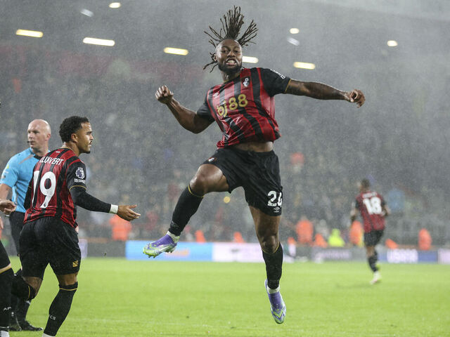 Semenyo scores twice as Bournemouth beat Fulham