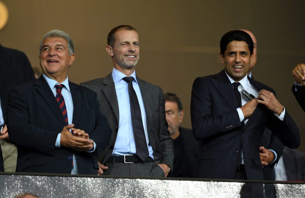 UEFA in talks with Barcelona and Real Madrid over fresh Super League format UEFA in talks with Barcelona and Real Madrid over fresh Super League format