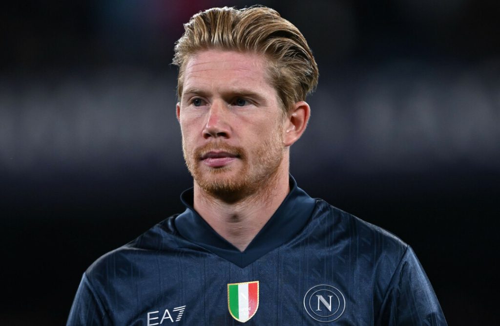 Major setback for Napoli as De Bruyne ruled out for the year