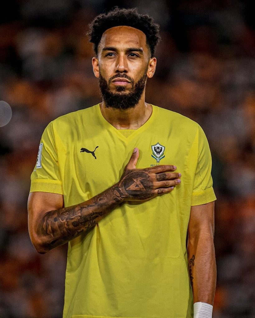 Aubameyang and veterans named as Gabon Blbrace for Nigeria in World Cup showdown