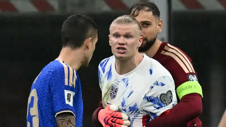 Erling Haaland explains explosive spat with Italy star Mancini