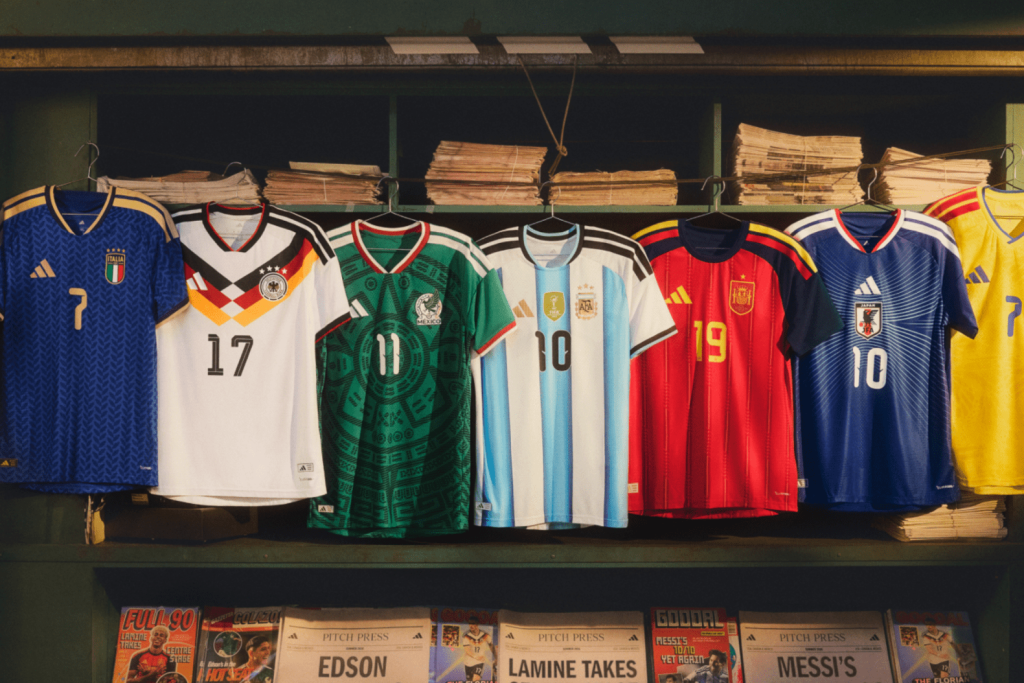 Adidas launches 2026 World Cup kits for 22 countries