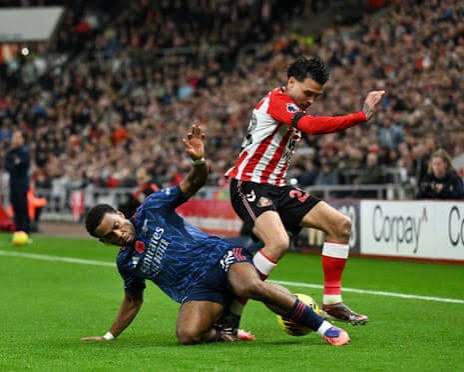 Sunderland end Arsenal’s clean sheet run with dramatic draw