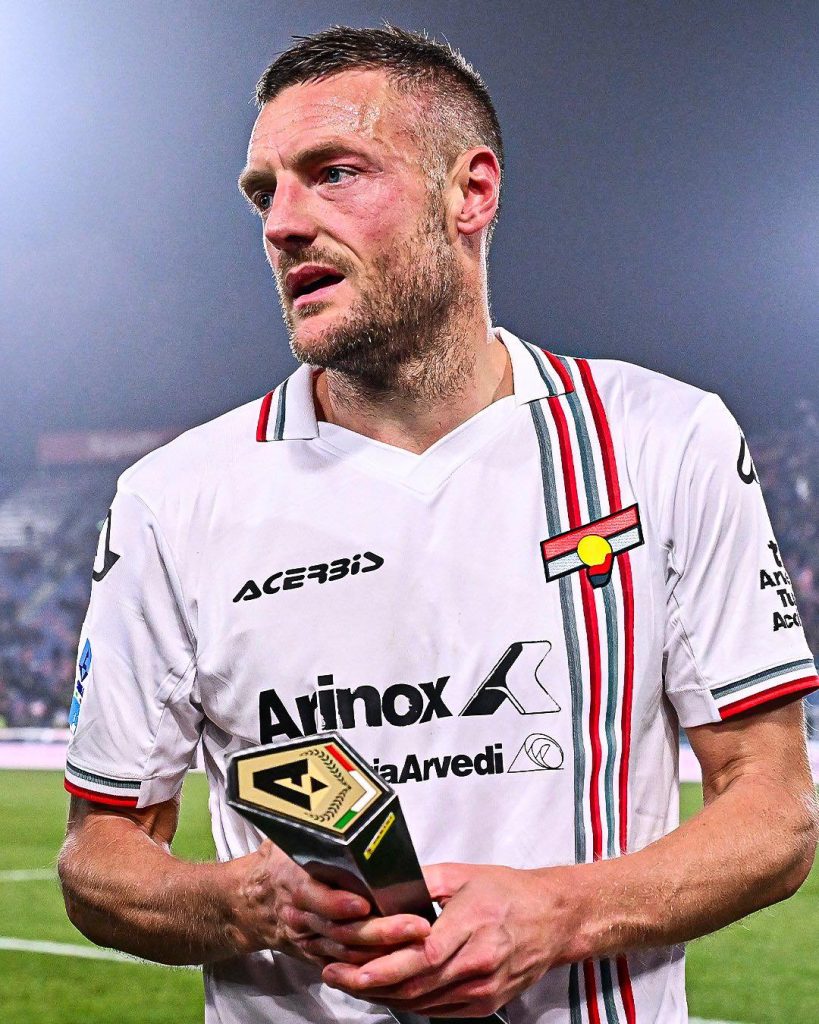 Jamie Vardy makes history with Serie A Player of the Month award