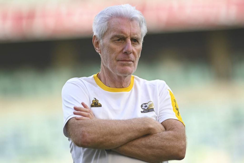 Broos under fire for “racially coded” comments on Bafana player