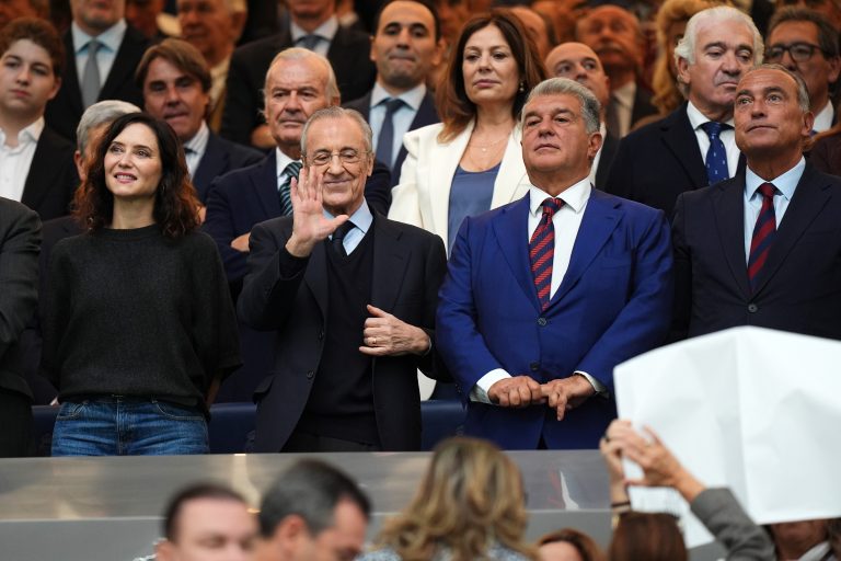 Laporta rebukes Real Madrid attacks, says hostility is “getting out of hand”