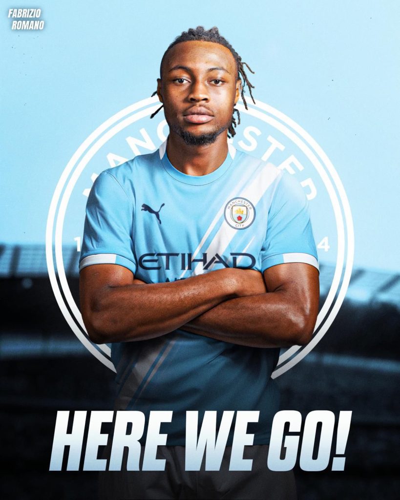 Man City have finalized agreement for Antoine Semenyo with Bournemouth