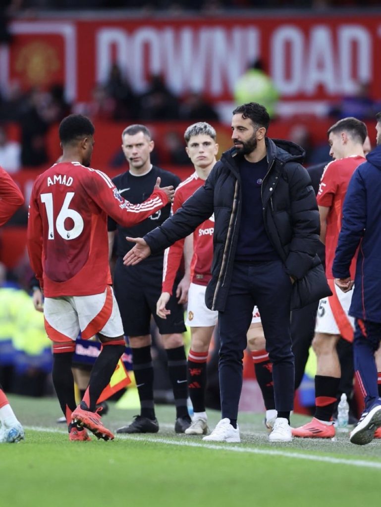 Amad Diallo very sad for Ruben Amorim’s dismissal Amad Diallo very sad for Ruben Amorim’s dismissal