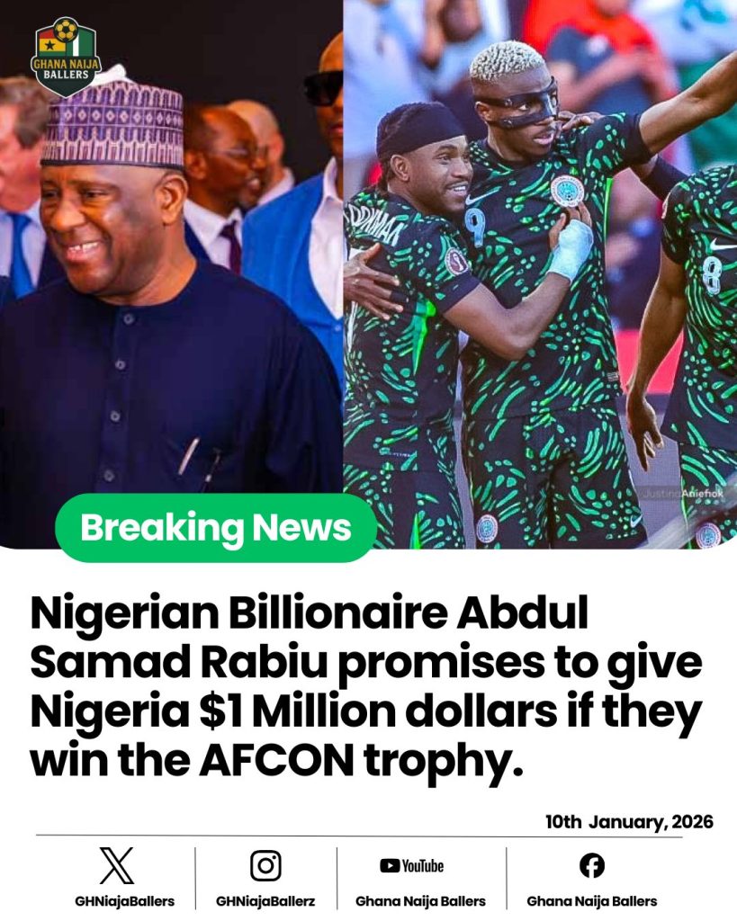 Nigerian billionaire pledges 0,000 to players if they beat Morocco in AFCON semis