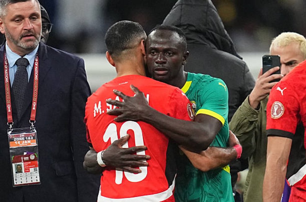 What Sadio Mané said about Mohamed Salah after AFCON semi-final clash