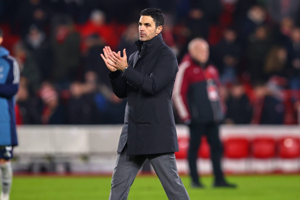 Mikel Arteta reacts to disappointing Arsenal draw at Forest