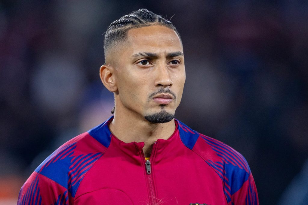 Raphinha to miss Barcelona’s clash with Real Sociedad