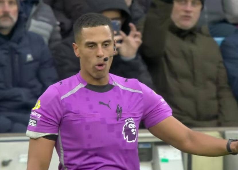 Farai Hallam becomes third Black referee in Premier League history
