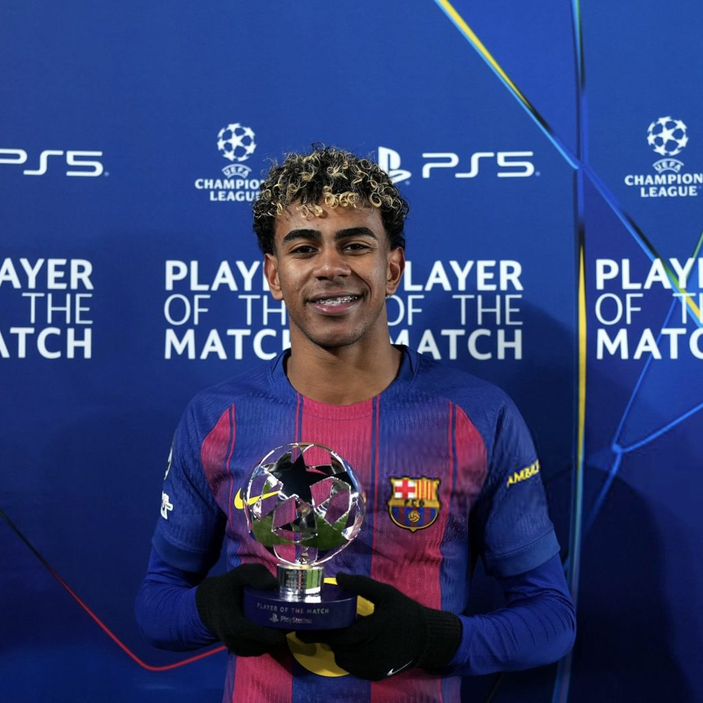 Lamine Yamal topples Mbappe UCL records in Barcelona’s triumph
