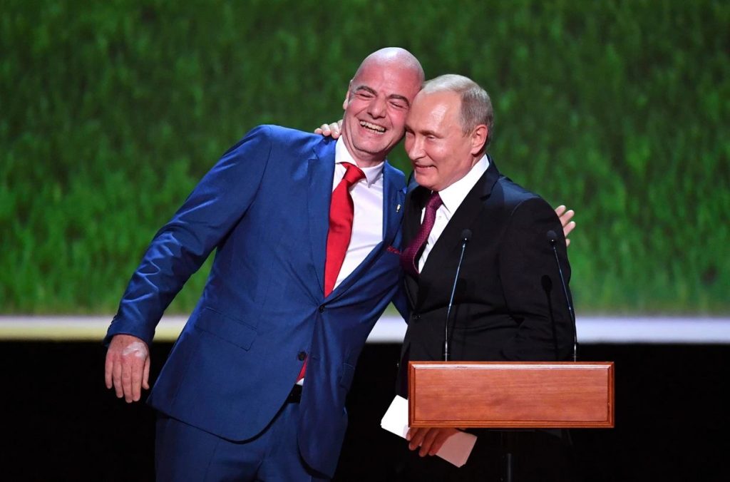 UEFA confirms stance in Russia reinstatement amid Infantino’s protest UEFA confirms stance in Russia reinstatement amid Infantino’s protest