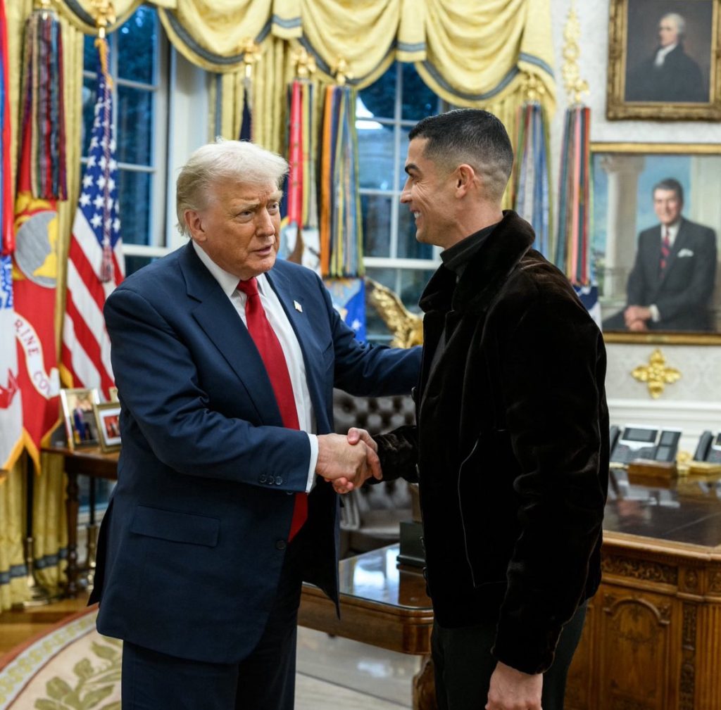 President Donald Trump pleads with Cristiano Ronaldo over MLS move