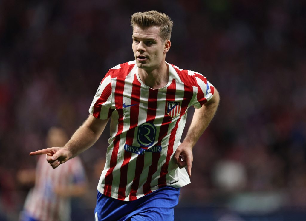 UCL: Alexander Sorloth's hat-trick sends Atlético Madrid into the last 16