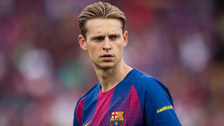 Frenkie de Jong ruled out for six weeks with muscle tear