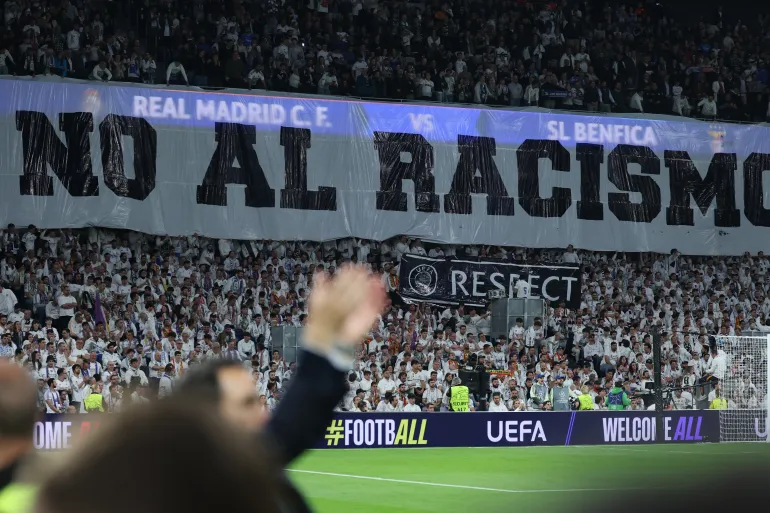 Real Madrid bans member for Nazi salute during Benfica win Real Madrid bans member for Nazi salute during Benfica win