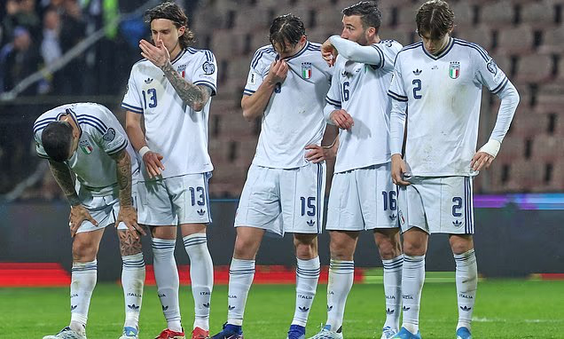 Italy’s biggest World Cup nightmare came to life in Bosnia defeat Italy’s biggest World Cup nightmare came to life in Bosnia defeat