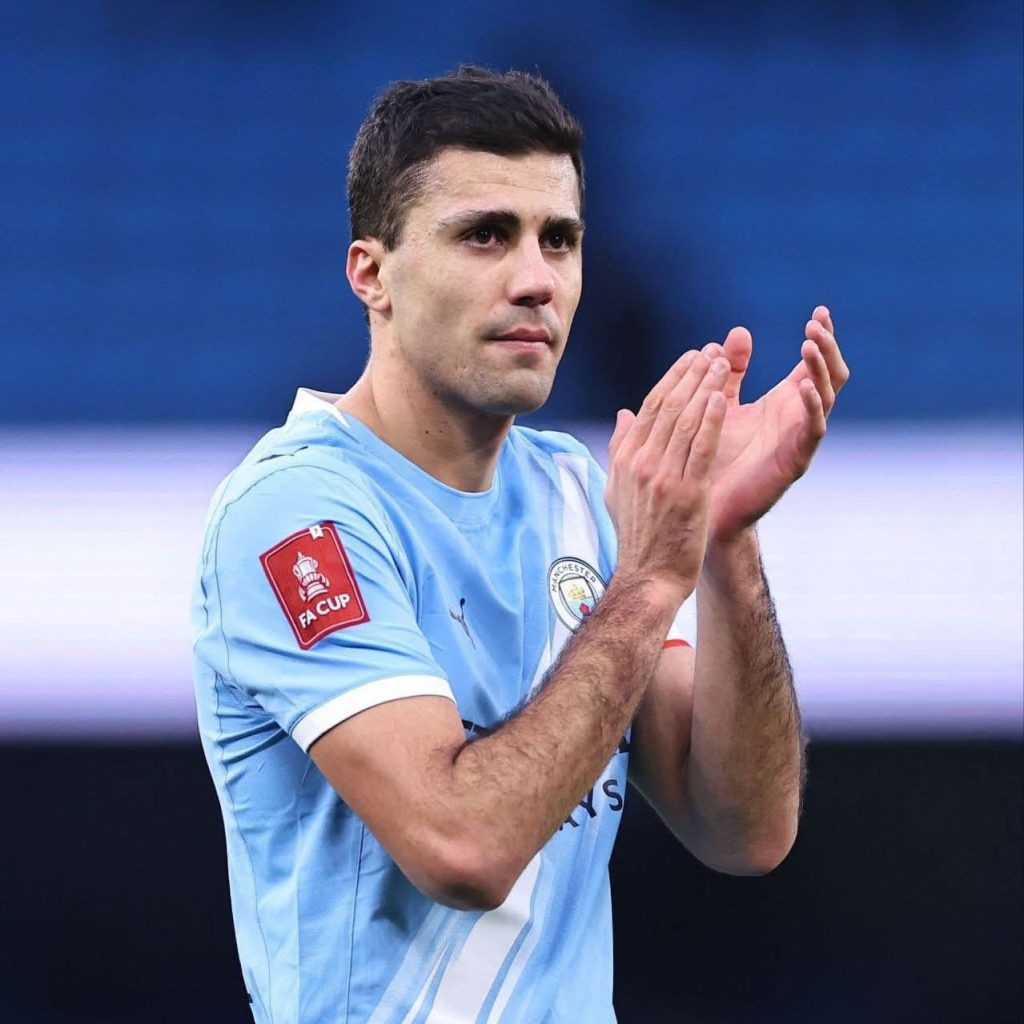 Rodri fined £80,000, not banned, but warned over Referee comments