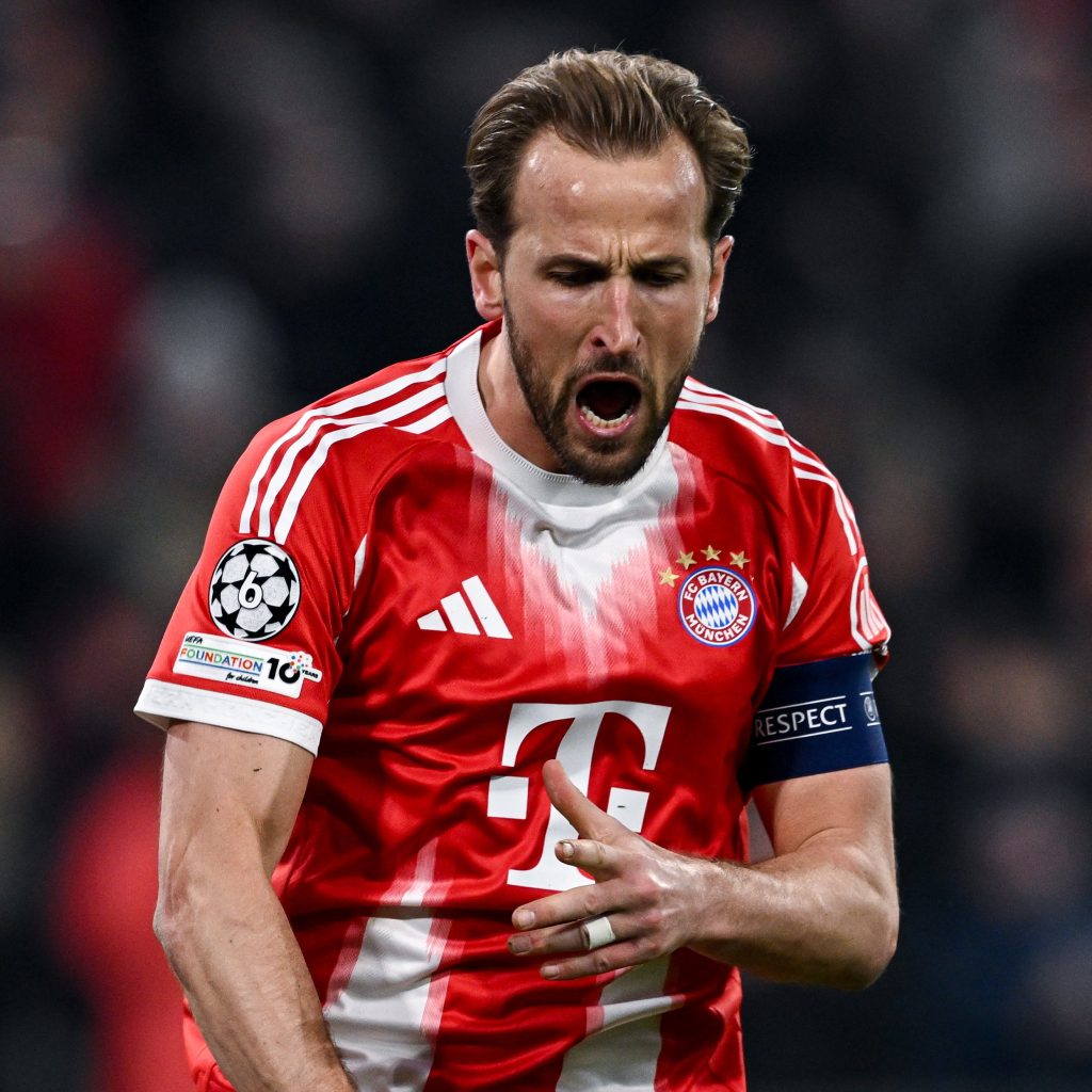 Harry Kane make English history with Champions League half-century