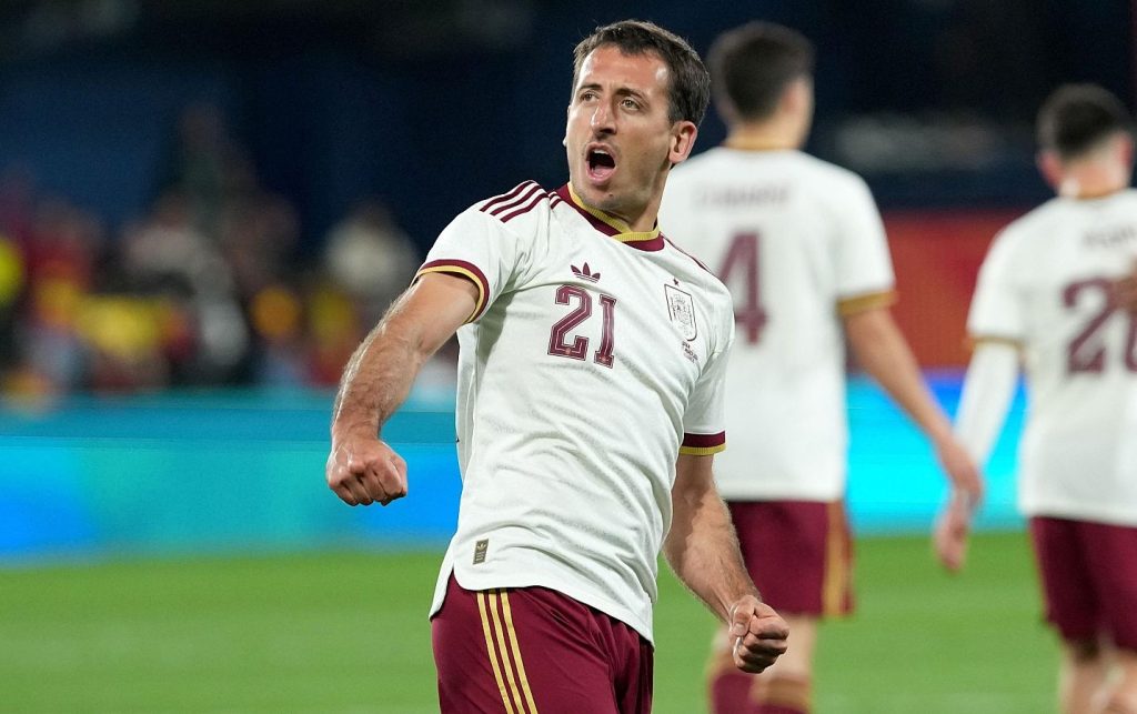 Mikel Oyarzabal brace adds to impeccable form for Spain