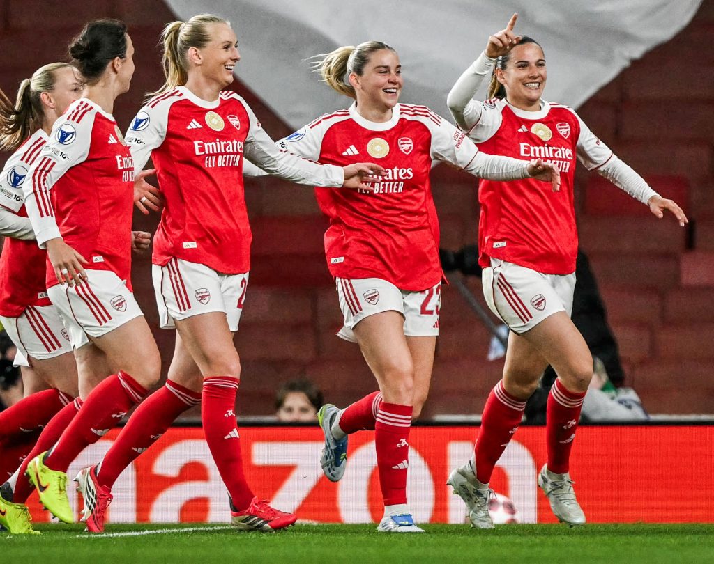 Arsenal secures historic 3-1 victory over Chelsea in Women’s Champions League quarter-final first leg