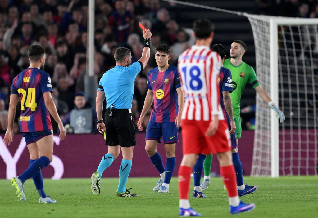 Theirry Henry shares verdict on Pau Cubarsi’s red card against Atlético Madrid