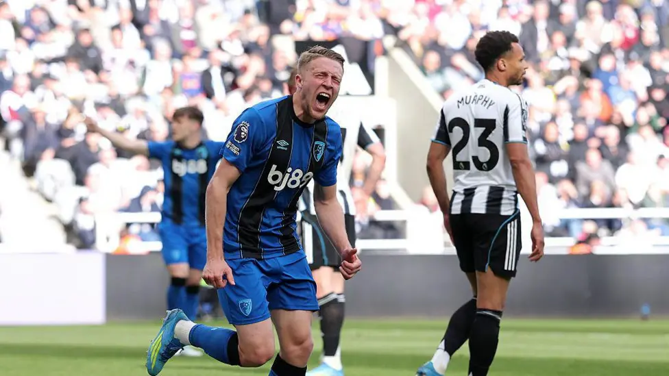 Bournemouth sink Newcastle with Late Truffert Strike to set club record