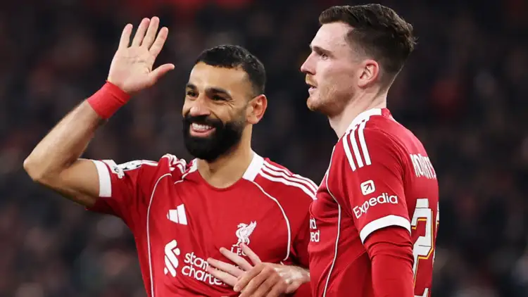 Mohamed Salah sends message to Andrew Roberson as defender joins him in Liverpool exit list