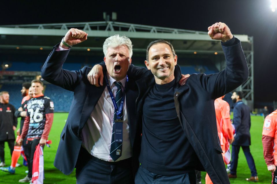 Coventry Chairman plays down Lampard Chelsea links