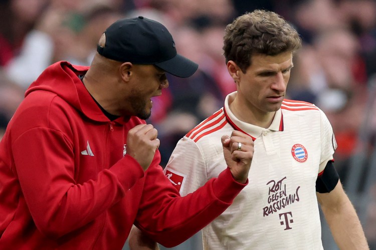Thomas Müller backs Kompany to lead Bayern past Real Madrid Thomas Müller backs Kompany to lead Bayern past Real Madrid