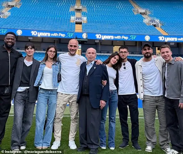 Guardiola reunites with estranged wife in emotional City farewell
