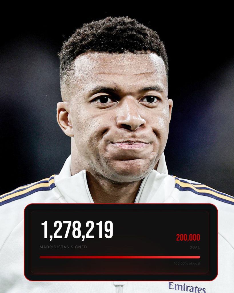 Petition to remove Mbappé from Real Madrid hits 1.2 million signatures