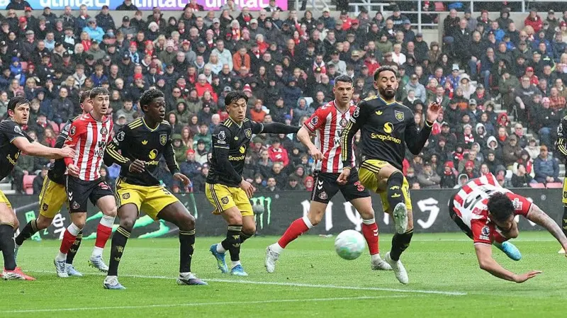 Full time: Sunderland 0-0 Manchester United: