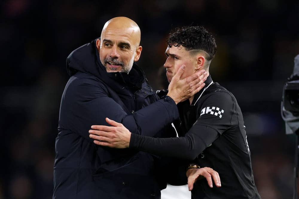 Manchester City have backed Phil Foden. It probably wouldn’t have happened for any other player