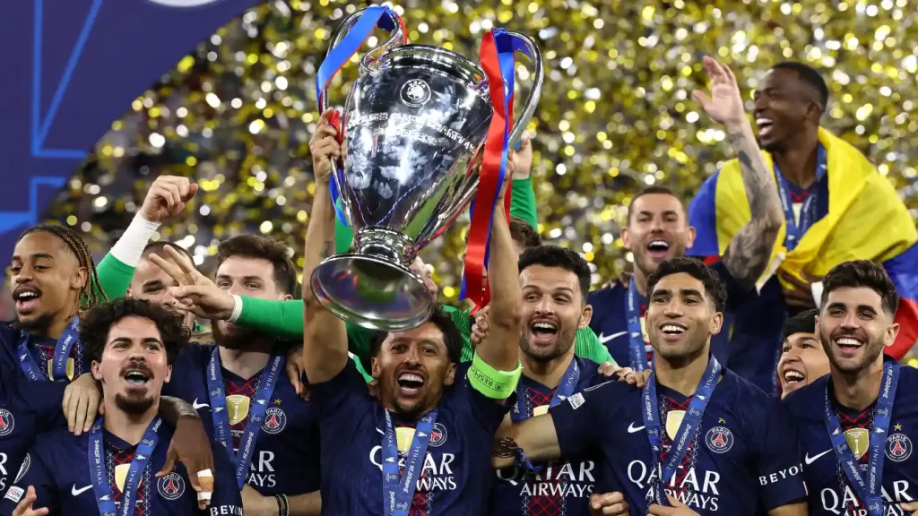 Soccer world reacts as PSG beat Arsenal to win Champions League final