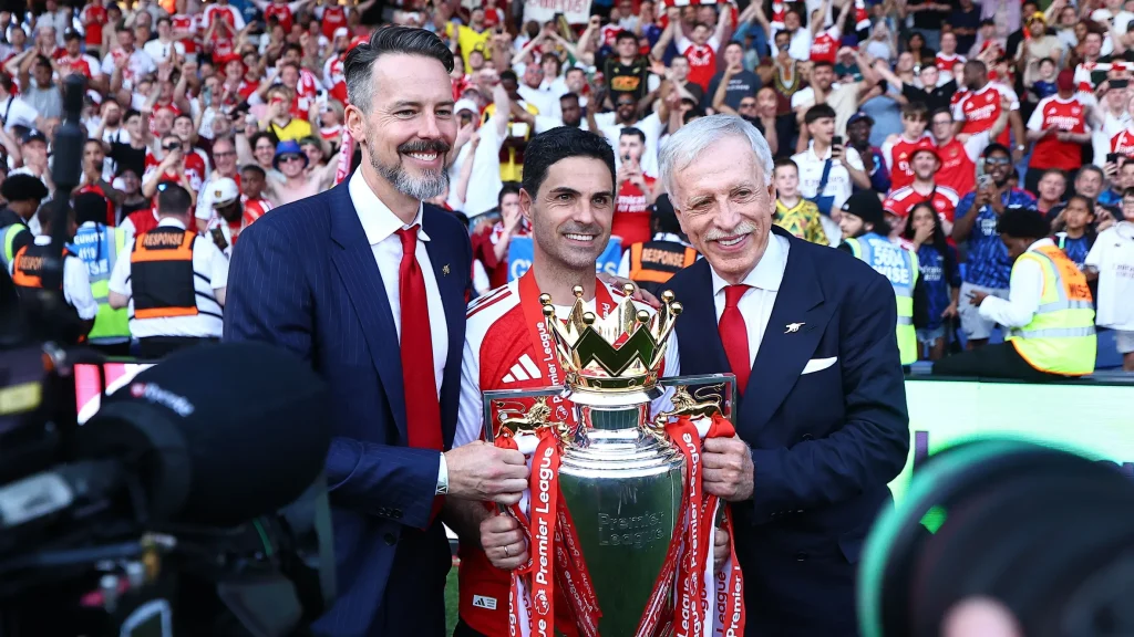 Arsenal co-owner, Josh Kroenke opens up on emotional Arsenal title moments Arsenal co-owner, Josh Kroenke opens up on emotional Arsenal title moments