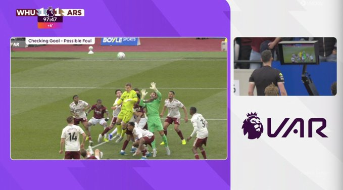 West Ham to confront PGMO over disallowed goal