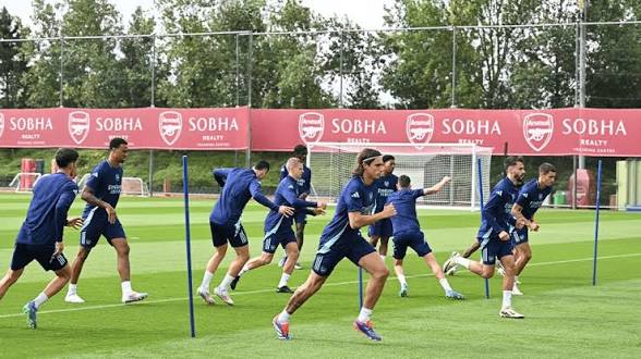 Arsenal vs Atletico Madrid: Odegaard and Havertz both missing from training ahead of Champions League semi-final