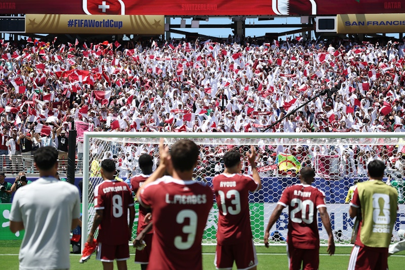Qatar makes World Cup history with late equalizer against Switzerland Qatar makes World Cup history with late equalizer against Switzerland