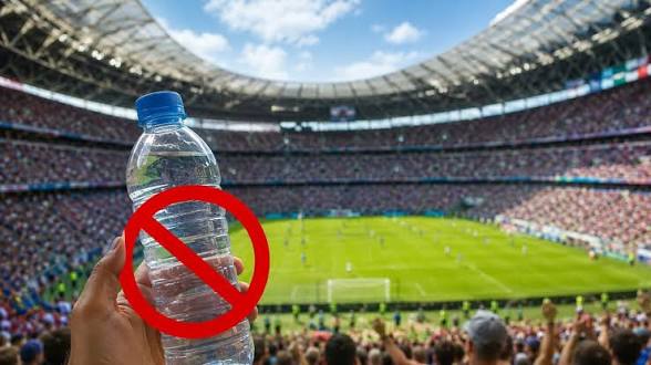 FIFA bans fans from bringing bottled water into World Cup stadiums